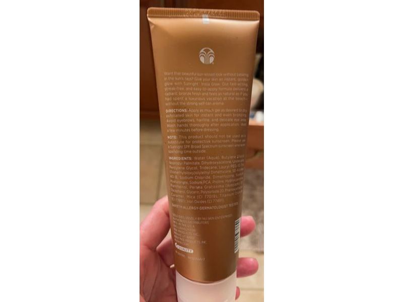 Nu Skin Sunright Insta Glow Tinted Self-Tanning Gel, 4.2 fl oz/125 mL