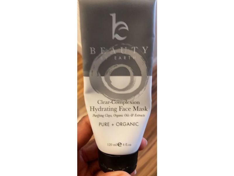 Beauty By Earth Clear Complexion Hydrating Face Mask, 4 fl oz/120 mL