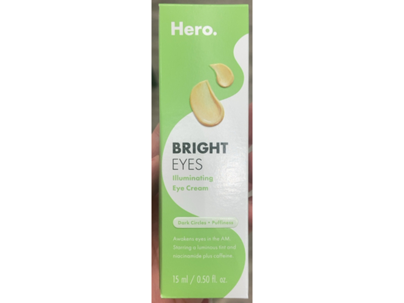 Hero Bright Eyes Illuminating Cream, 0.50 fl oz/15 mL