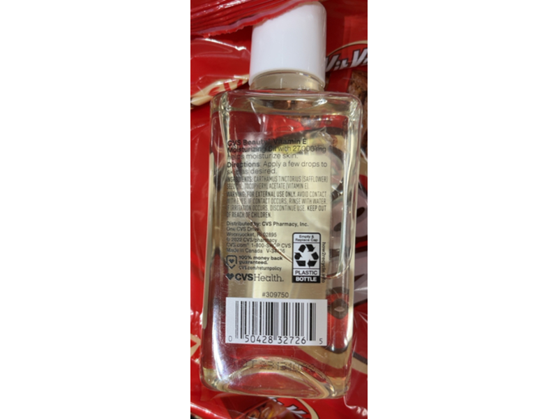 CVS Health Moisturizing Oil, Vitamin E, 4.8 fl oz/142 mL
