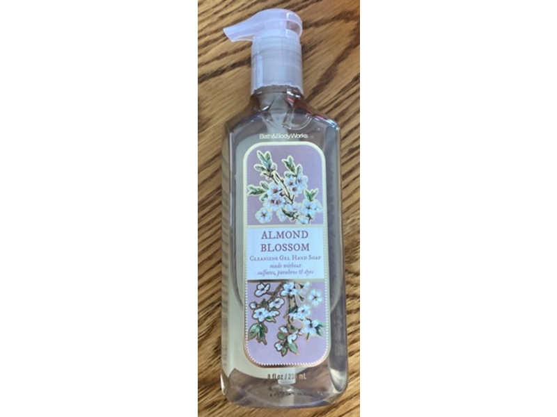 Bath & Body Works Cleansing Gel Hand Soap, Almond Blossom, 8 fl oz/236 mL