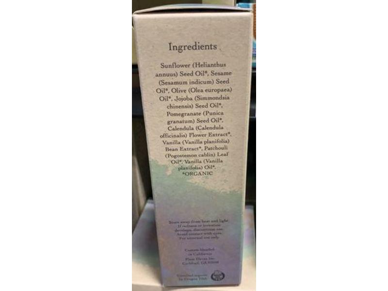 Evanhealy Patchouli Vanilla Body Oil, 3.3 fl oz/98 mL