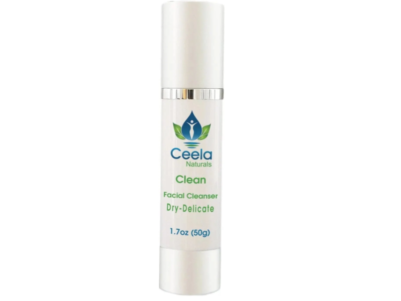 Ceela Naturals Clean Facial Cleanser, 1.7 oz (50 g)
