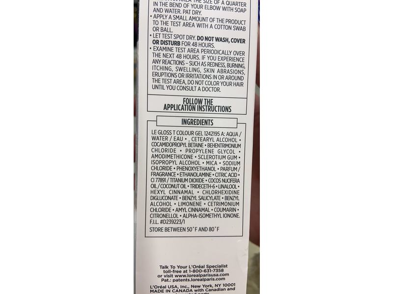 L'Oreal Paris Le Color Gloss, Clear, 4 fl oz/118 mL