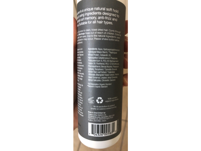 Organic Colour Systems Control Volume, 6.76 fl oz/200 mL