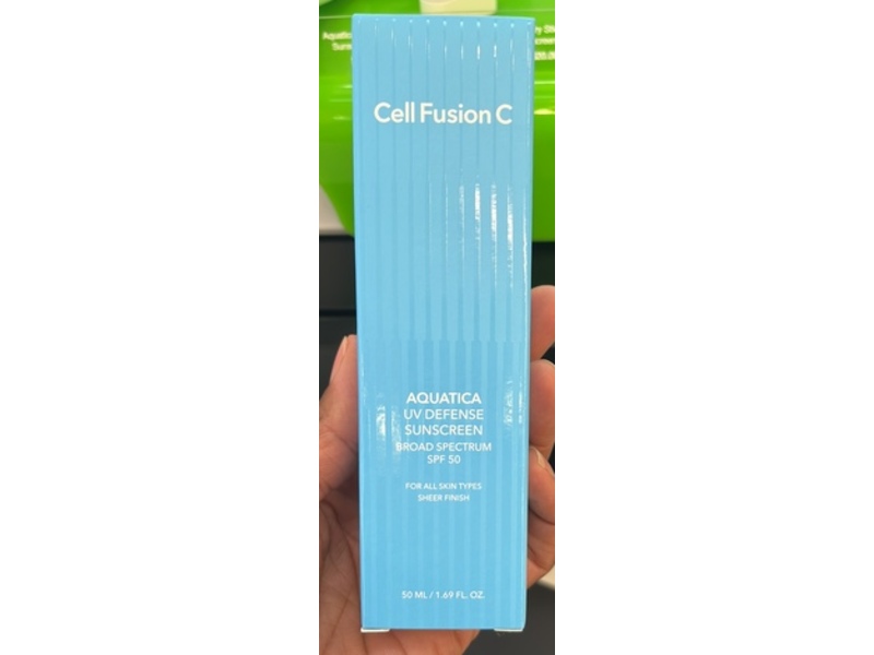 Cell Fusion C Aquatica UV Defense Sunscreen, SPF 50, 1.69 fl oz/50 mL