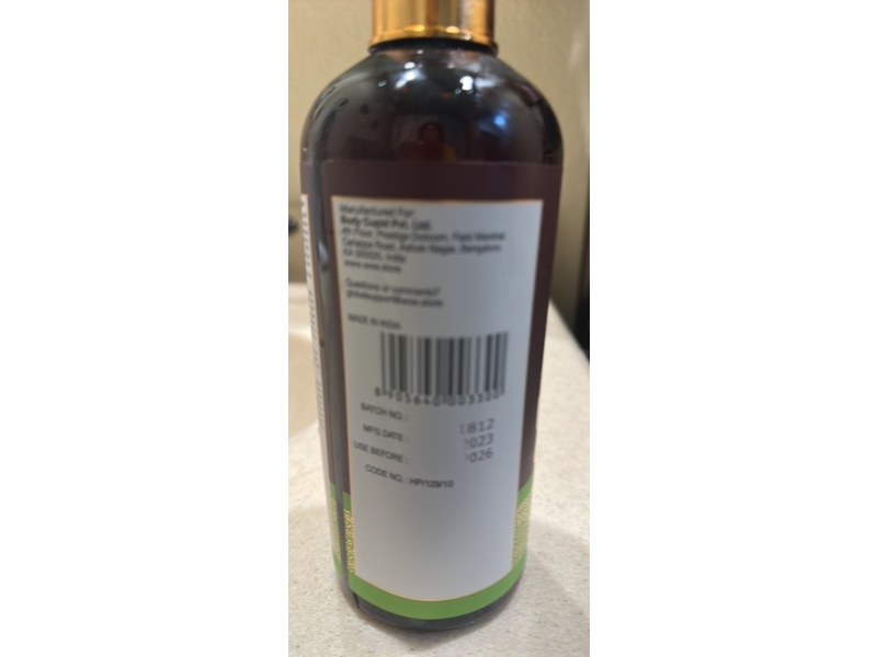 Wow Skin Science Shampoo, Apple Cider Vinegar, 16.91 fl oz/500 mL