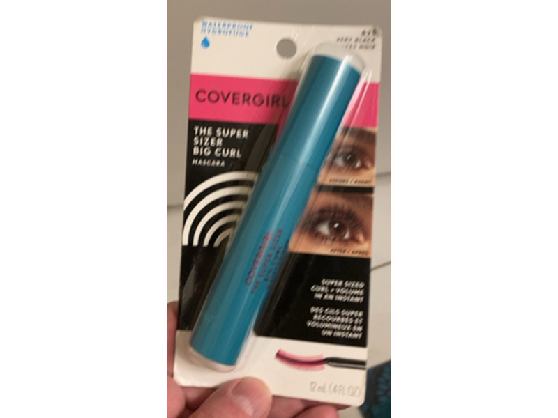 Covergirl The Super Sizer Big Curl Mascara, Very Black, 0.4 fl oz/12 mL