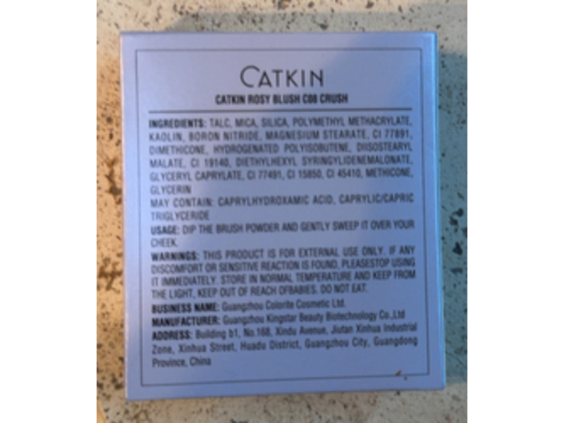 Catkin 2 In 1 Highlighter & Cheek Blush, C08 Crush, 0.35 oz/10 g