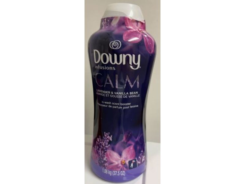 Downy Infusion Calm In-Wash Scent Booster, Lavender & Vanilla Bean, 37.5 oz/1.06 kg