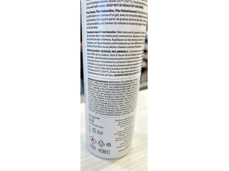 Curlsmith Invincible Volume Mousse, 6.8 oz/193 g