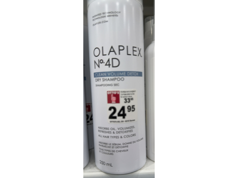 Olaplex No 4D Clean Volume Detox Dry Shampoo, 250 mL