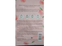 Soqu Plumping & Firming Mask, Peach Extract + Collagen, 0.81 oz/23 g - Image 4
