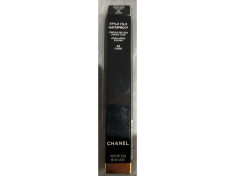 Chanel Stylo Yeux Waterproof Eyeliner, 83 Cassis, 0.01 oz/0.30 g