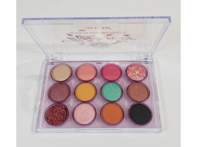 Okalan 12 Color Shadows Palette, Magie Color, 0.021 oz/0.6 g