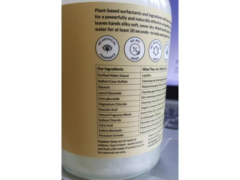 Archipelago Hand Wash, Grapefruit, 15 fl oz/443 mL