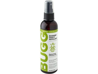 Bugg Buggins Natural Insect Repellent, Vanilla Mint Rose, 4 fl oz/118 mL