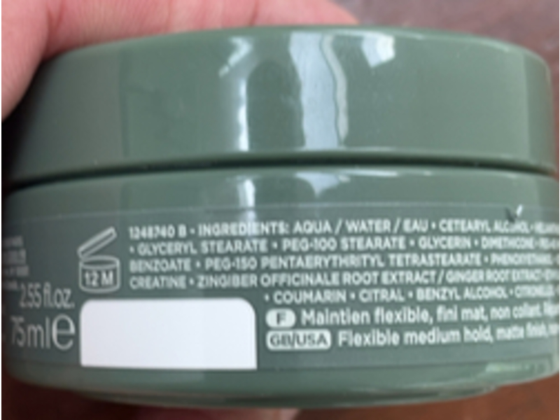 Kerastase Genesis Homme Pomade Texturizing Thickness Wax, 2.55 fl oz/ 75 mL