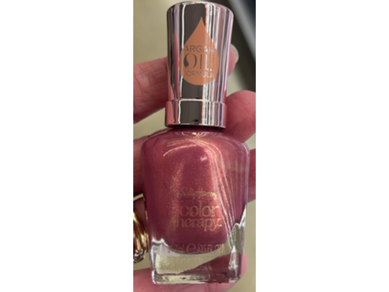 Sally Hansen Color Therapy Nail Polish, Pomegratitude, 0.5 fl oz/14.7 mL