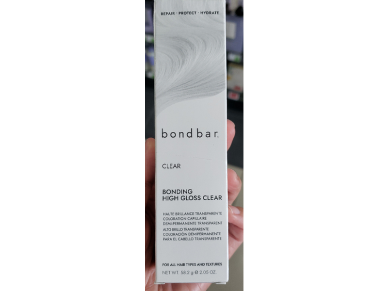 Bondbar Bonding Demi Permanent Transparent Colour, High Gloss Clear, 2.05 fl oz/58.2 g