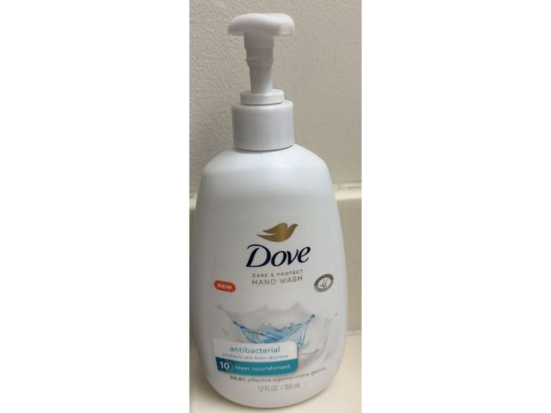 Dove Care & Protect Antibacterial Hand Wash, 12 fl oz/355 mL