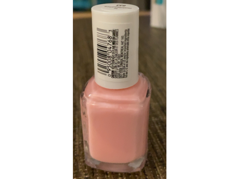 Essie Nail Lacquer, 633 Sheer Pale Pink, 4.6 fl oz/13.5 mL