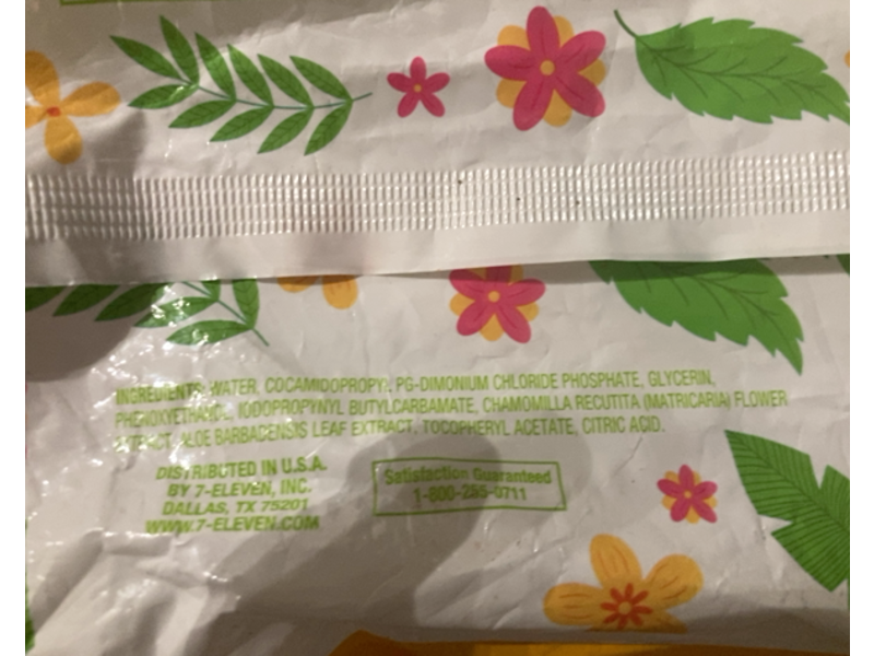 7 Eleven Baby Wipes, 40 Count
