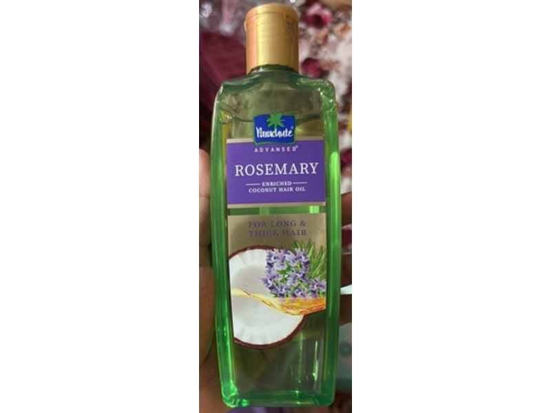 Parachute Advansed Rosemary Enriched Coconut Oil, 200 mL