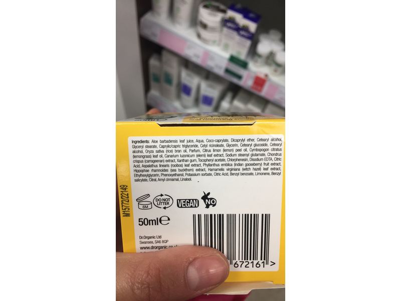 Dr Organic Bioactive Skincare Organic Vitamin E Super Hydrating Cream, 50 mL