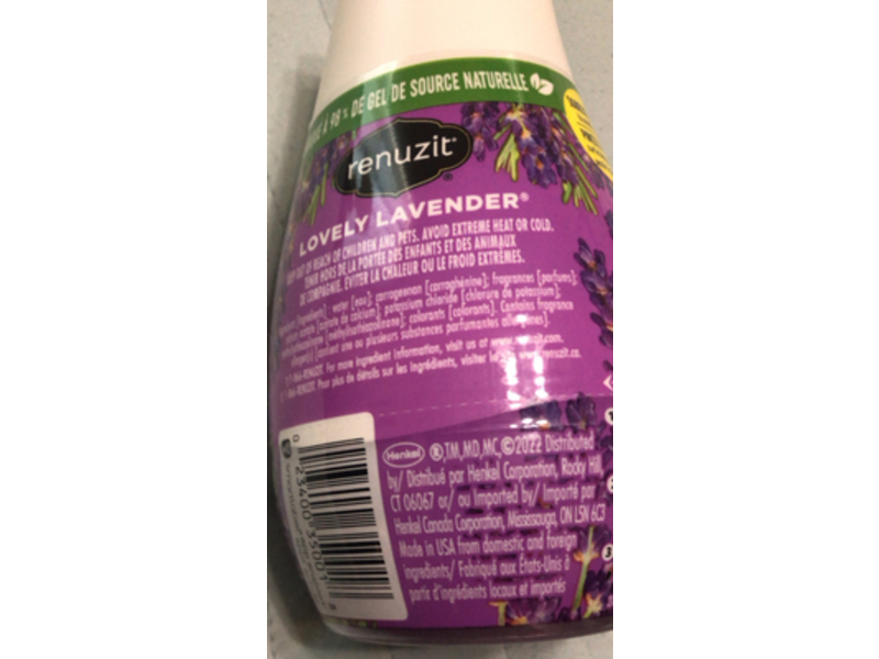 Renuzit Adjustables Cone Air Freshener, Lavender & Violets, 7 oz/198 g, 2 Pack