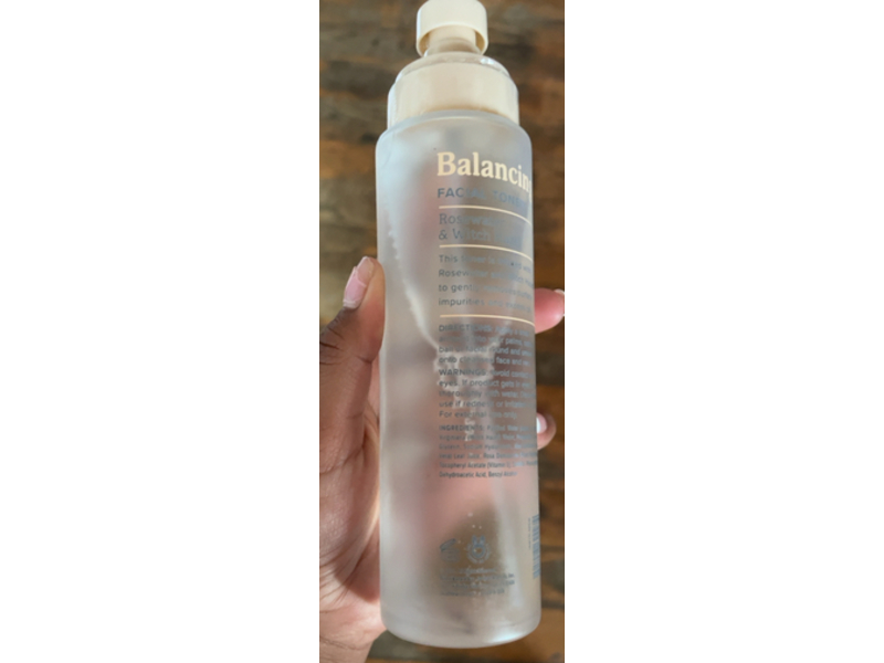 Nature Love Balancing Facial Toner, Rosewater & Witch Hazel, 6 fl oz/117 mL