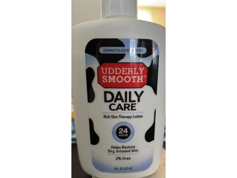 Udderly Smooth Daily Care Lotion, 2% Urea, 8 fl oz/237 mL