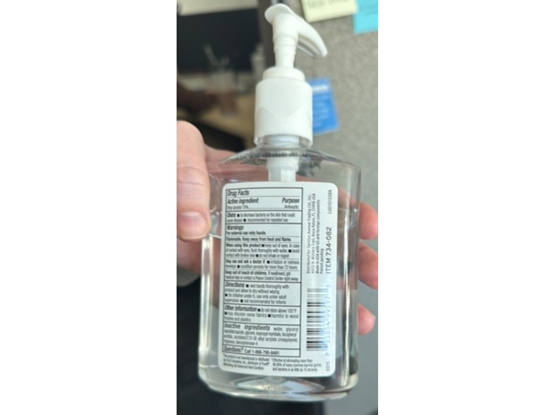 Highmark Advanced Hand Sanitizer, 8 fl oz/236.6 mL
