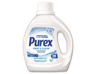Purex Liquid Laundry Detergent, Free & Clear, 58 Loads, 66 fl oz/1.95 L - thumbnail 1