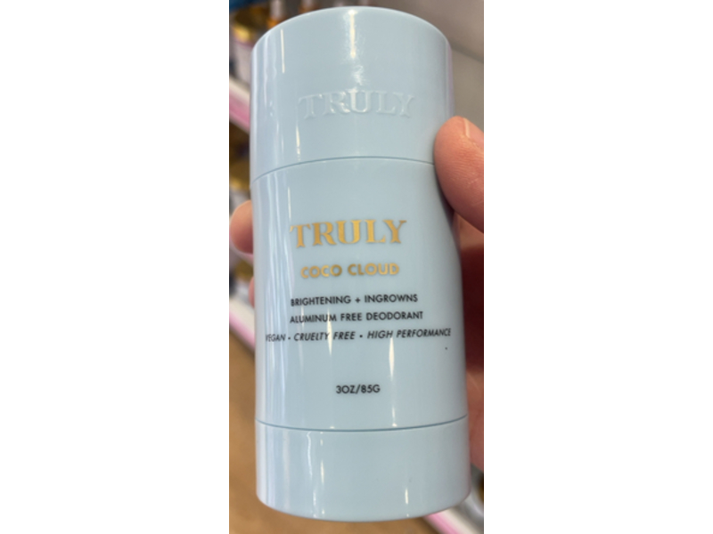 Truly Brightening + Ingrowns Deodorant, Coco Cloud, 3 oz/85 g
