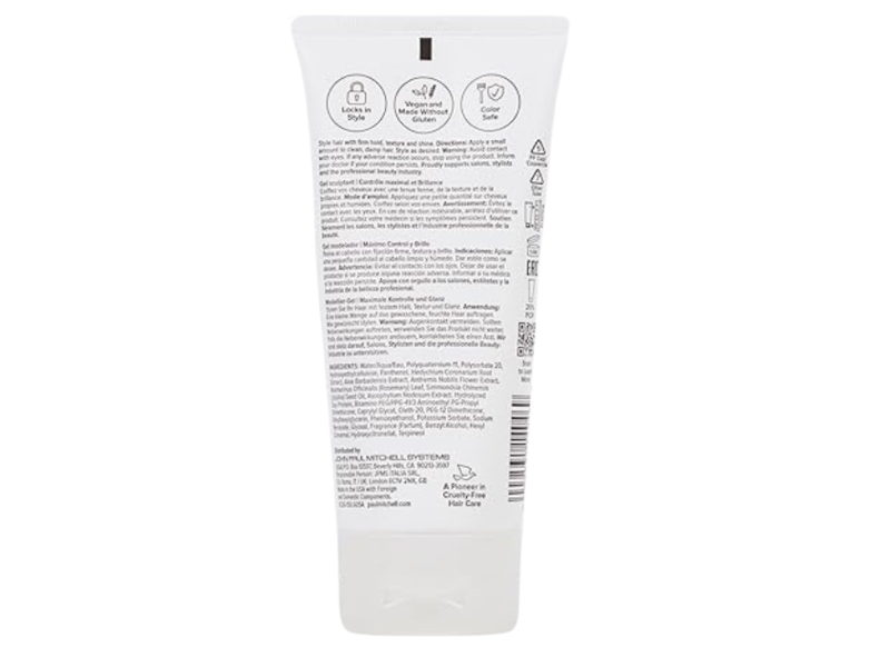 Paul Mitchell Super Clean Sculpting Gel, Firm Hold Maximum Control + Shine, 5.1 fl oz/150 mL