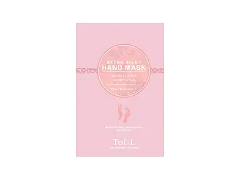 Toi:L Extra Silky Hand Mask, White Truffle, 054 fl oz, 5 Count