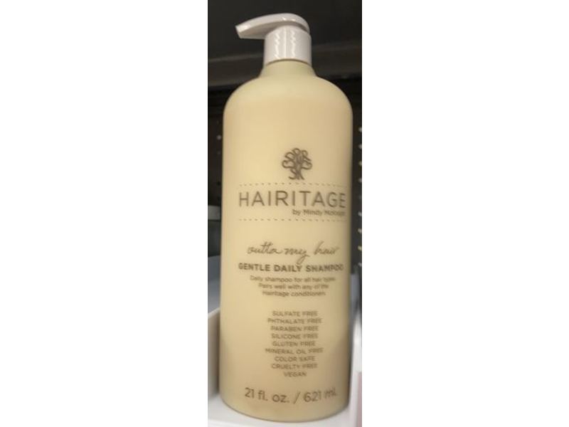 Hairitage By Mindy Mcknight Gentle Daily Shampoo, 21 fl oz/621 mL
