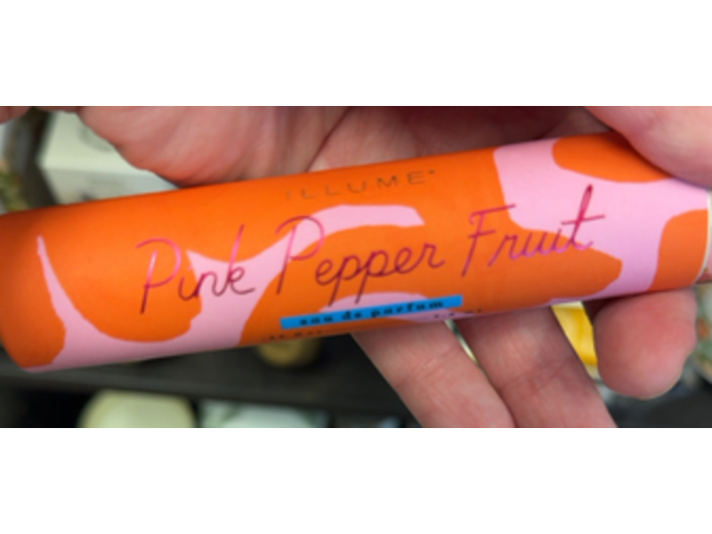 Illume Demi Rollerball Perfume, Pink Pepper Fruit, 0.22 oz