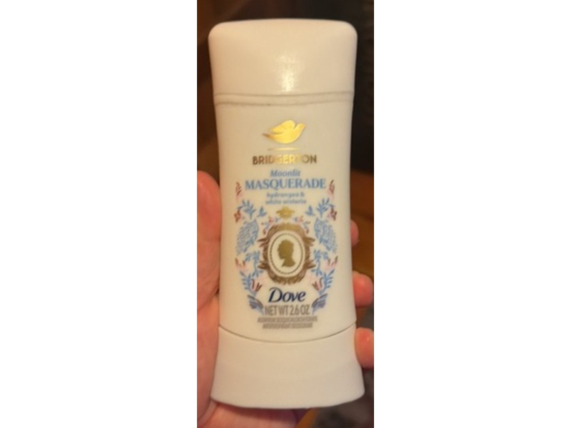 Dove Bridgerton Moonlit Masquerade Antiperspirant Deodorant, Hydrangea & White Wisteria, 2.6 oz