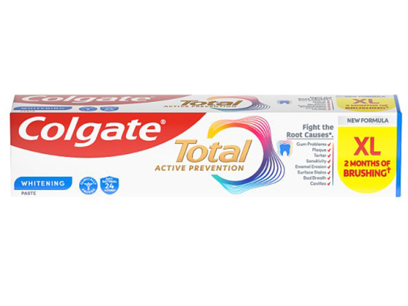 Colgate Active Prevention Whitening Toothpaste, 125 mL