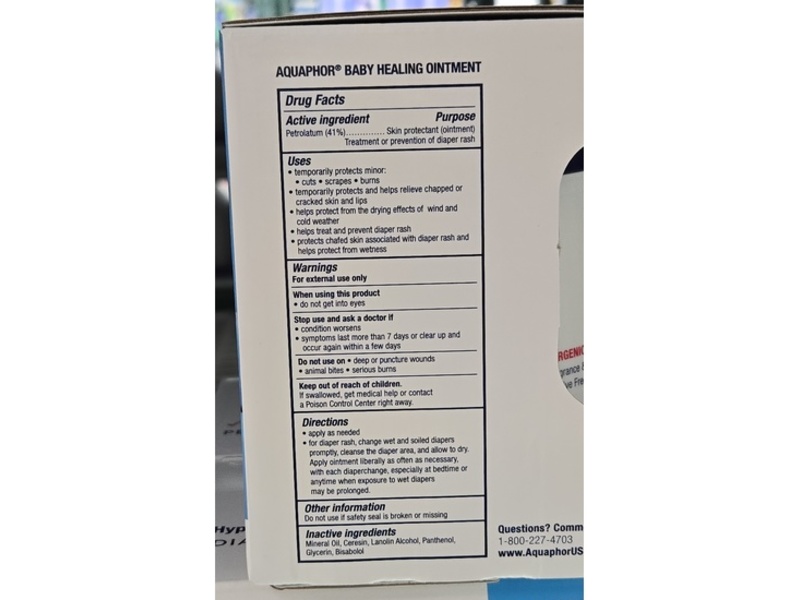 Aquaphor Baby Healing Ointment, 14 oz/396 g
