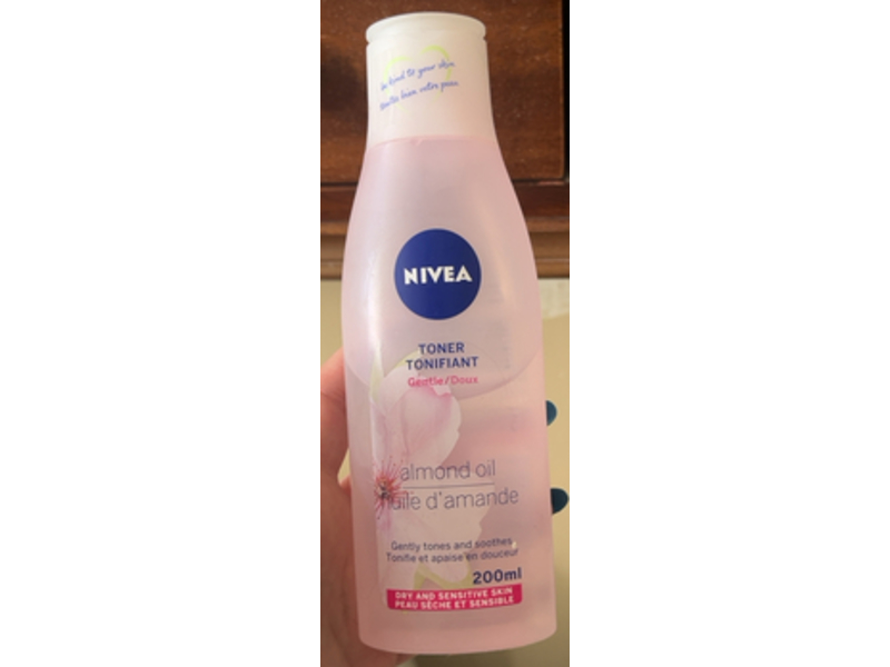 Nivea Gentle Toner, Almond Oil, 6.8 fl oz/200 mL