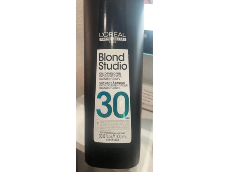 L'oreal Blond Studio 9 Oil Developer, 30 Volume, 33.8 fl oz/1 L