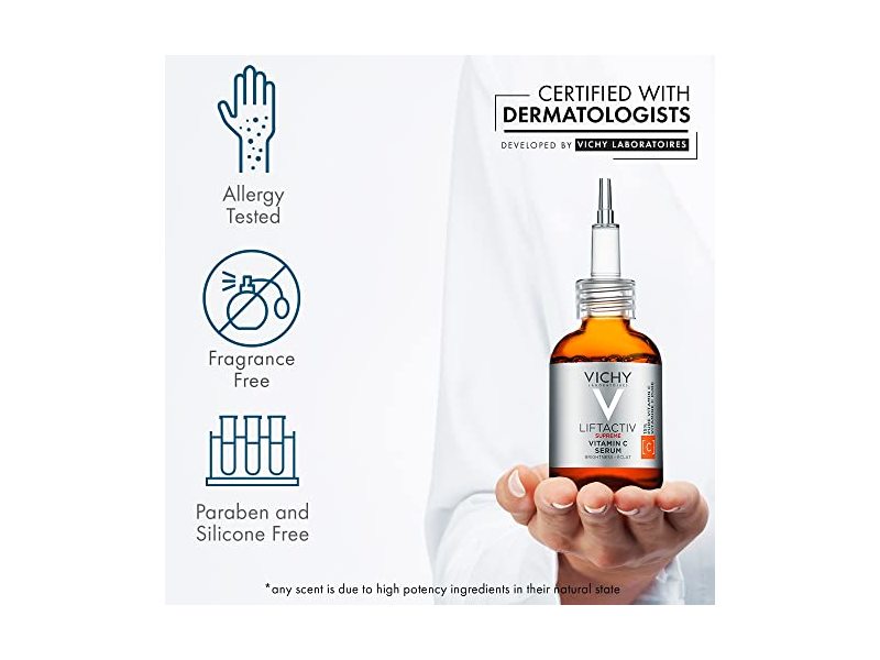Vichy LiftActiv Vitamin C Serum, 0.67 fl oz/20 mL