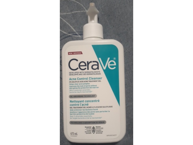Cerave Acne Control Cleanser, 16 fl oz/473 mL