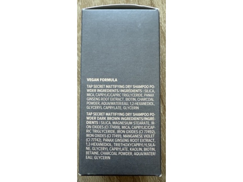 I Dew Care Tap Secret Duo Mattifying Dry Shampoo Powder Set, Dark Brown & Original, 0.24 oz/7 g