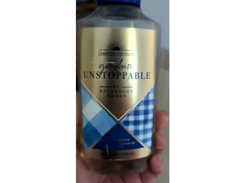 Bath & Body Works Body Wash, Gingham Unstoppable, 10 fl oz/295 mL