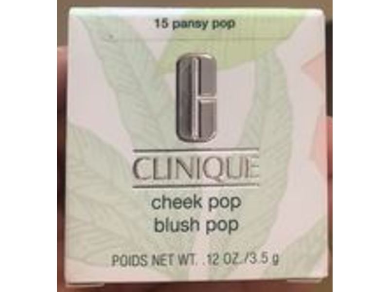 Clinique Cheek Pop Blush Pop, 15 Pansy Pop, 0.12 oz/3.5 g