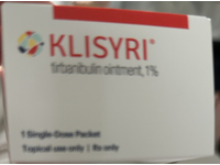 Klisyri (tirbanibulin) Ointment 1 %, 0.25g (5 Single Packets) Almirall Pharmaceutical Company - Image 3